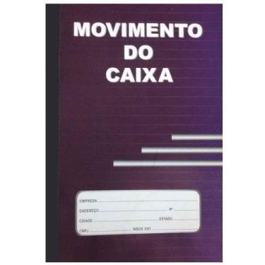 Imagem de Livro Movimento De Caixa - 02 Vias - 100 Folhas - Sao Domingos - Sao D