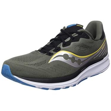 Imagem de Saucony Tênis de corrida masculino Ride 14, Rockface/Topázio, 42
