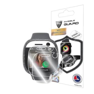 Imagem de IPG Protetor de tela de hidrogel para relógio inteligente SPACETALK Adventurer Kids (2 unidades) Película transparente HD invisível antiarranhões - suave/autorcura/sem bolhas para aventureiros
