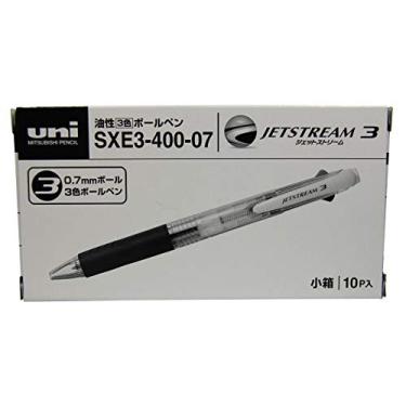 Imagem de uni Caneta esferográfica Jetstream 3 cores preta, vermelha, azul 0,7 mm, verde (SXE340007.6)