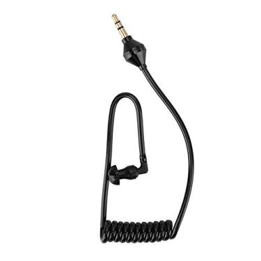 Imagem de Fone de Ouvido Monoaural Com Fio de 3,5 Mm Fone de Ouvido único Com Tubo de Ar Oco Fone de Ouvido Com Tubo de Ar Anti-radiação Fones de Ouvido Intra-auriculares Fone de Ouvido