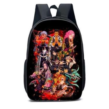 Imagem de MOCHILA ESCOLA INFANTIL JUVENIL ANIME MENINO SUKUNA-Unissex
