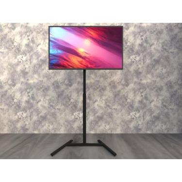 Imagem de Suporte Pedestal Tv Fixo Sem Rodizio 32 A 75 - Ped-05.2 - Suportaço