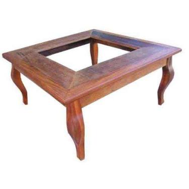 Imagem de Mesa Centáurea Em Madeira De Demolição - Cód 1800 - Barrocarte