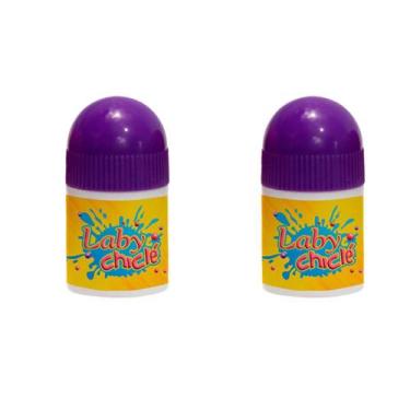 Imagem de Kit 2 Protetor Labial Laby Chiclé Sabores Sortidos 1 Unidade 3,2g