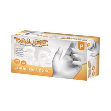 Imagem de Luvas Descartáveis Talge Tamanho P Látex C Pó 500 Unidades
