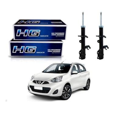 Imagem de Par Amortecedor Dianteiro March 1.0 1.6 2015 A 2019 - Nakata