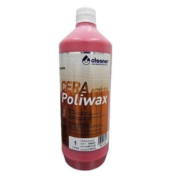 Imagem de Cera acrílica poliwax - vermelho - cleaner - 1 litro
