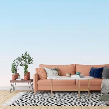 Imagem de Papel De Parede Adesivo Degradê Azul Rosa N014182 RL 0,58x3M - Adesivo