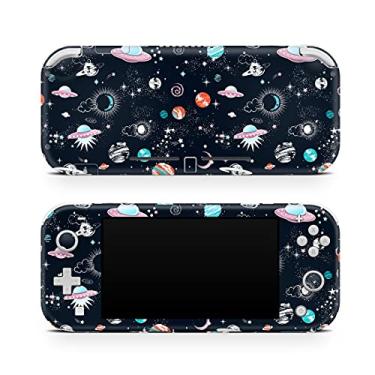 Imagem de Tacky Design Planets Decal Skin Compatible with Nintendo Switch Lite Skin Wrap, Kawaii Galaxy Skin for Nintendo Switch Lite Cover, Premium Vinyl 3M Full Wrap Decal.