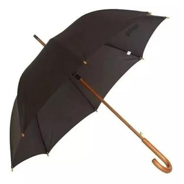 Imagem de Guarda Chuva G Automático Reforçado Voyagem, Black