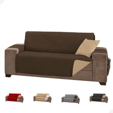 Imagem de Capa Para Sofá Impermeável 4 Lugares 2,20 Protetor Para Pet - MR Enxov