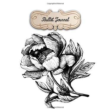 Imagem de Bullet Journal: A4-160 pages - Fleurs - couverture souple glossy - Pointilles - Dot point, bullet journal, dot grid, planner, planning, organizer, journal, Fleurs, Bujo