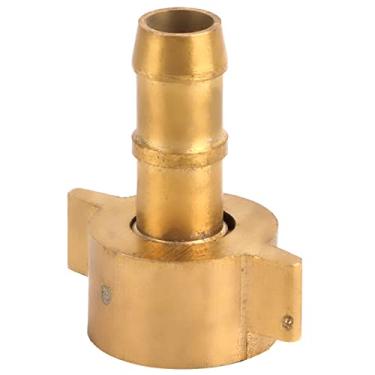 Imagem de Conector de junta de mangueira de latão para jardim, pulverizador de aço inoxidável de rosca G1/4 a 8 mm para jardim, irrigação acessória com mangueiras de pulverização agrícola resistentes
