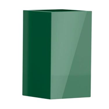 Imagem de Vaso Fibra De Vidro Quadrado Texas M 65cm Vietnamita Grande Decorativo (Verde Escuro)