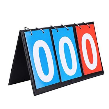 Imagem de Aqxreight Portable Flip Sports Scoreboard S Counter para Tennis Best Basketb para Multar o IS e Com Tipos para você Pode Transportar Placar de Placar de Placar (Três placares)
