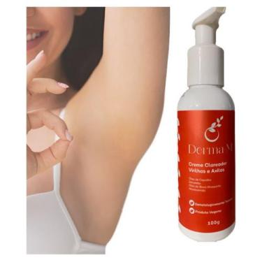 Imagem de Creme Clareador Natural para Virilhas e Axilas - Reduz Manchas e Hiper