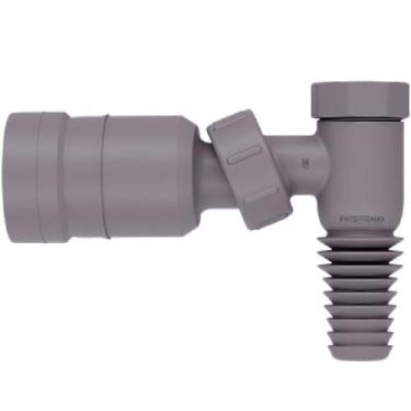 Imagem de Adaptador articulado 45 graus maquina de lavar roupa e louca - BLUKIT