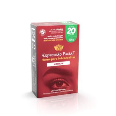 Imagem de Henna pocket marrom exp. facial 1,25g - EXPRESSAO FACIAL