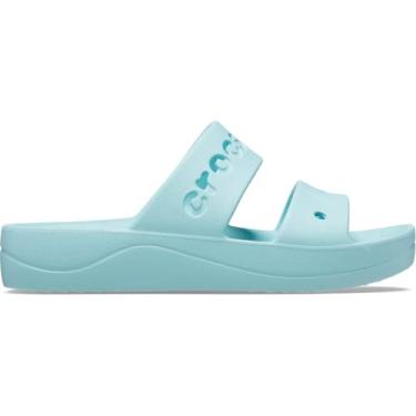 Imagem de Crocs Sandália plataforma feminina, Água pura, 40