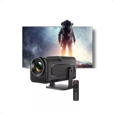 Imagem de Projetor HY320 com Sistema Android 1, HDMI WiFi Bluetooth e Pilha - Sm