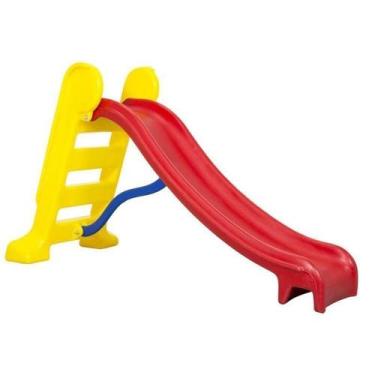 Imagem de Escorrega médio 3 degraus playground infantil 12 cores lindas para men