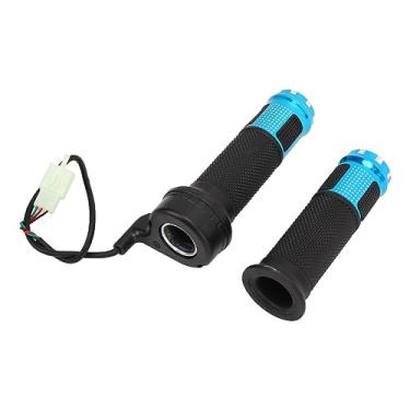 Imagem de Aceptação de bicicleta elétrica Handle UNIVERSAL Material de borracha Controle de velocidade estável para bicicletas elétricas Scooters Triciclos elétricos 1 par