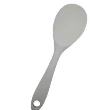 Imagem de Colher de Arroz Gohan em Silicone Resistente Cinza 22 cm - WARI