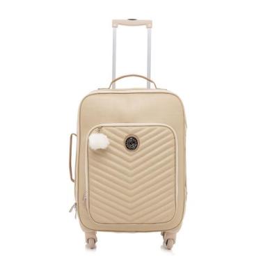 Imagem de Mala Maternidade c/ Rodinhas Lequiqui Columbia - Bege