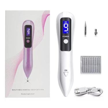 Imagem de Caneta Jato Plasma Portátil Digital 9 Níveis Despigmentação - Global