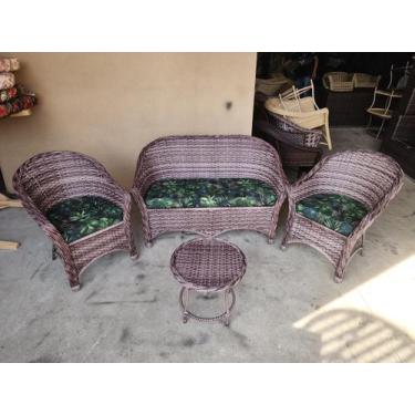 Imagem de Conjunto de sofá e poltronas area externa - Varanda Moveis Colombo PR