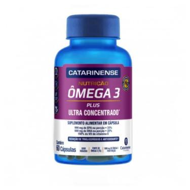 Imagem de Ômega 3 Plus Nutrição Catarinense 60 Cápsulas