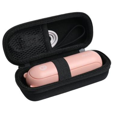 Imagem de inDomit Capa protetora rígida de viagem compatível com mini ventilador portátil, ventilador portátil recarregável USB 3 em 1