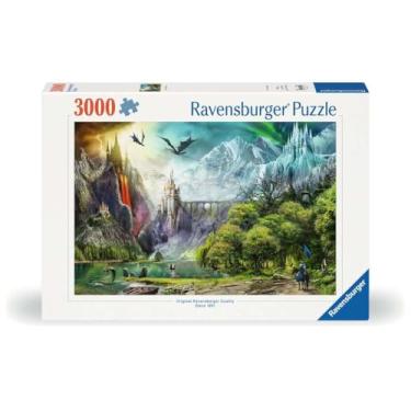 Imagem de Ravensburger 16462 Reign of Dragons 3000 Piece Puzzle for Adults - Every Piece is Unique, Softclick Technology Means Pieces Fit Together Perfectly