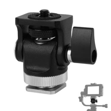 Imagem de Suporte para Monitor de Câmera, Ajustável Rotação de 360 Graus 180 Graus Suporte para Monitor Campo com Sapata Fria Compatível com SmallRig, MA006