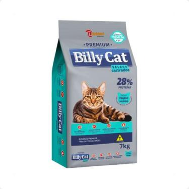 Imagem de Ração Billy Cat Select Gatos Castrados - 7Kg