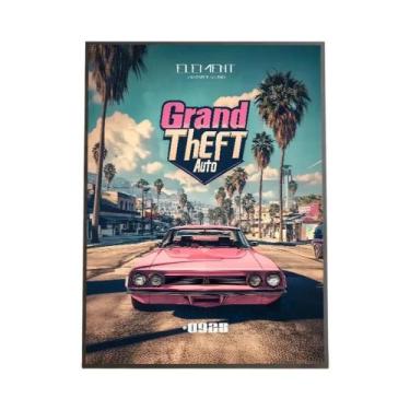 Imagem de Pôster De Arte Estética HD G-GTA 5 G-Grand Theft Auto Auto Decoração D
