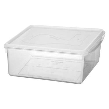 Imagem de Caixa Organizadora Du Cheff Com Tampa 5,5 L Transparente - Plásticos S