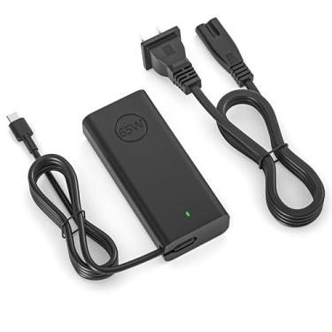 Imagem de EBKK Carregador de laptop USB C de 65 W para Dell Latitude 5420 5400 5450 5540 5520 5530 5340 5440/7420 7430 7490 7440 7450 Cabo adaptador de alimentação