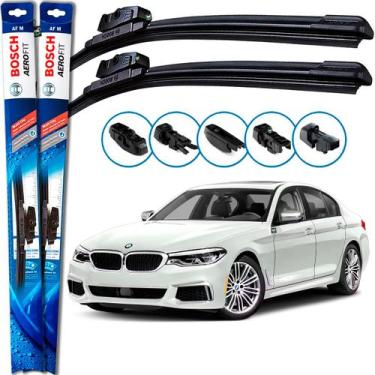 Imagem de Par Palheta Limpador Parabrisa BMW Série 5 2017 2018 2019 Bosch