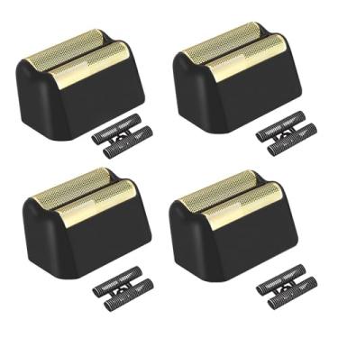 Imagem de Pacote com 4 peças de reposição profissional 5 Star Series Finale lâmina de substituição e conjunto de barra de corte compatível com Wahl Shaver Foil 7031-100, 7043-100 cabeças de substituição de