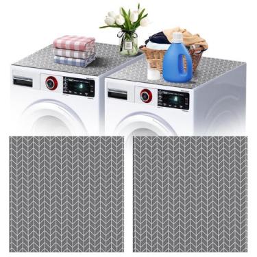 Imagem de Tampa superior para lavadora e secadora, 2 peças para 68,6 x 68,6 cm -
