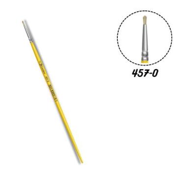 Imagem de Pincel Condor 457-0 Redondo Pelo Natural Cabo Longo
