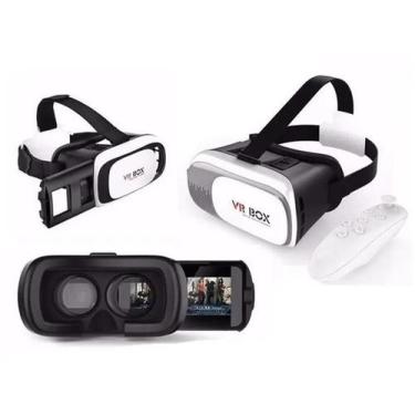 Imagem de Óculos VR Box 2.0 com Controle Bluetooth Realidade Virtual - Valecom
