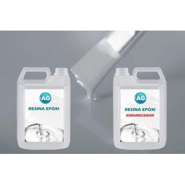 Imagem de Resina Epóxi 1Kg + Cor Sólida Cinza Escuro Ral7045 Ag Baixa - Resinas 