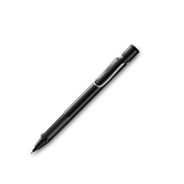 Imagem de LAMY safari black - Lapiseira com grip ergonômico - corpo feito de plástico ABS robusto - ideal para desenhar e escrever - incluindo refil LAMY M 41 0,5 mm e ponta de borracha