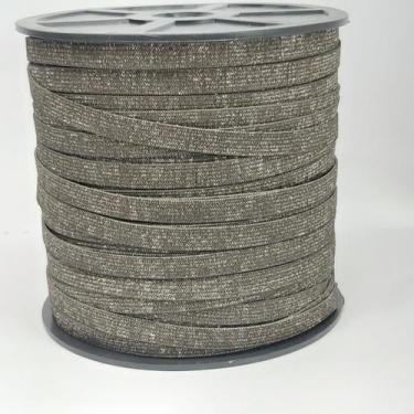 Imagem de 5 Mt Elástico Especial Brilho Encadernação 7mm Verde Musgo 3711 - More