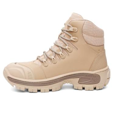 Imagem de Bota de Segurança BRAVO em Couro Legítimo com CA – Conforto e Resistência (Nude, Normal, BR, Adulto, Numérico, 42)