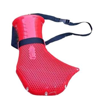 Imagem de YIJU Cesta de pesca, acessórios de pesca, armazenamento, suporte para isca de pesca para enguia, segurando foices, Vermelho