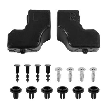 Imagem de Aprimorado Esquerdo & Direito Amortecedor Borracha Superior Porta-Traseira, LH & RH Almofada Borracha Porta-Traseira para F-250/F-350/F-450/F-550 Substituição para HC3Z-99439A00-A/B